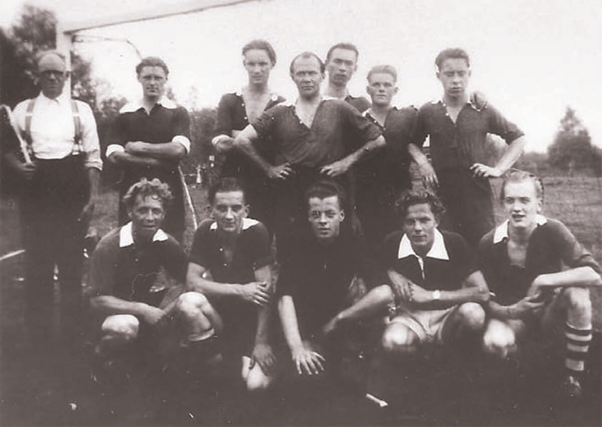 Waarschijnlijk het kampioenselftal 1950-1951