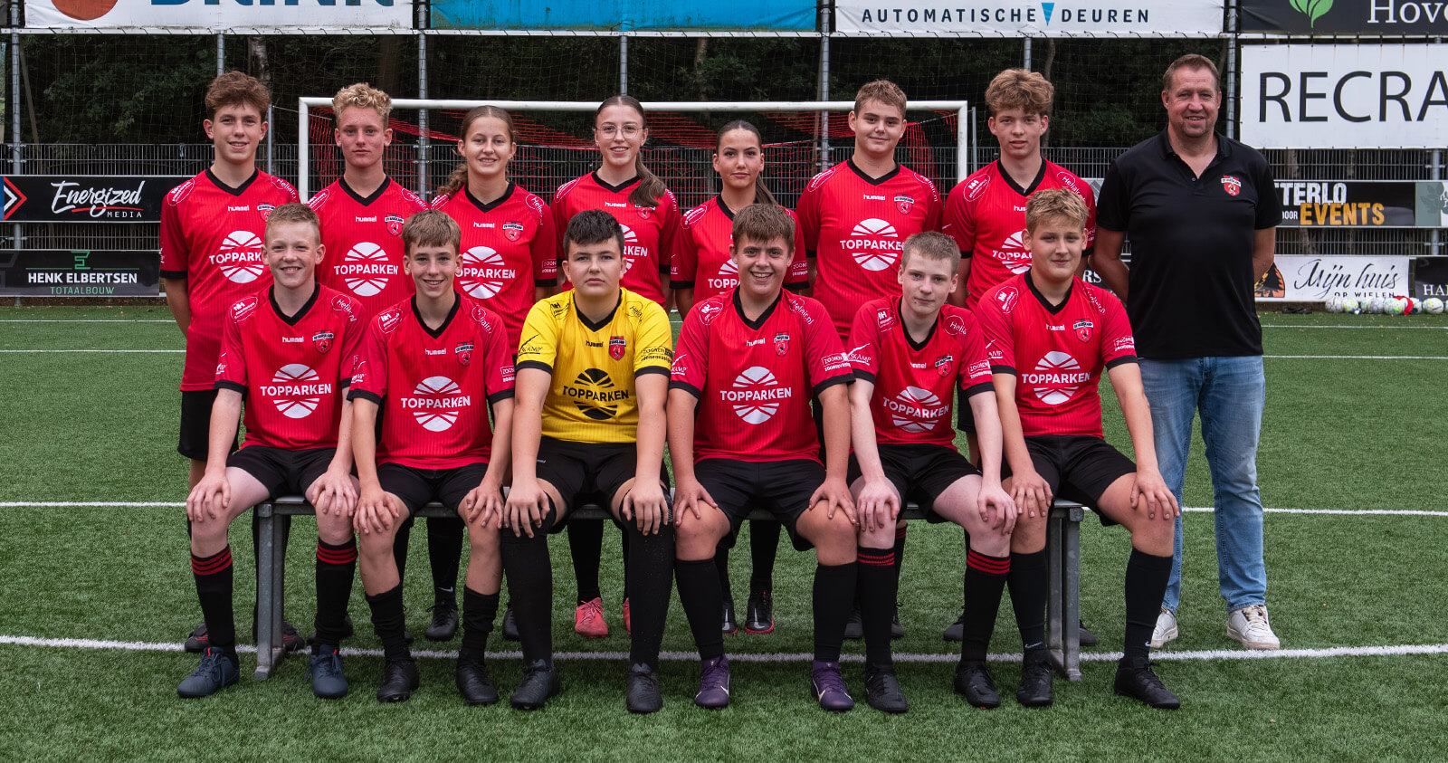 Teamfoto JO16 - SV Harskamp